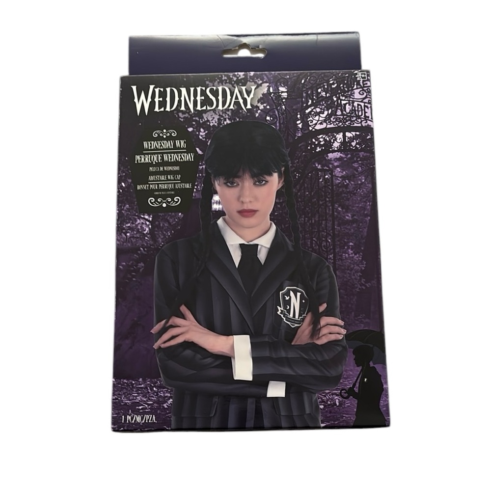 New Wednesday Addams Wig